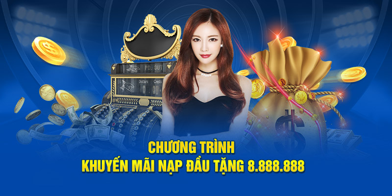 Chương trình khuyến mãi nạp đầu tặng 8.888.888